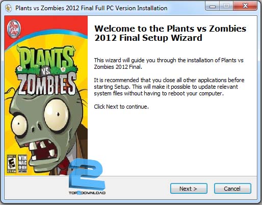 دانلود بازی Plants vs Zombies 2012 برای PC 