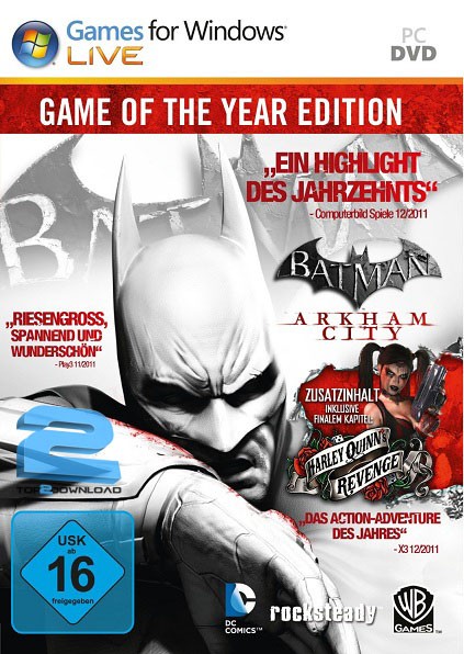 Batman Arkham City GOTY | تاپ 2 دانلود