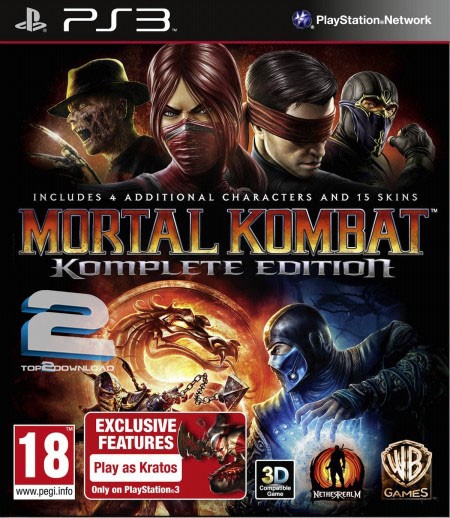 دانلود بازی Mortal Kombat Komplete Edition برای PS3