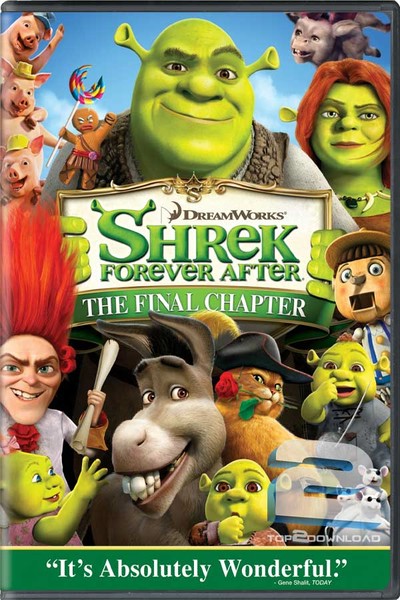 دانلود دوبله فارسی انیمیشن Shrek Forever After 2010 | تاپ 2 دانلود