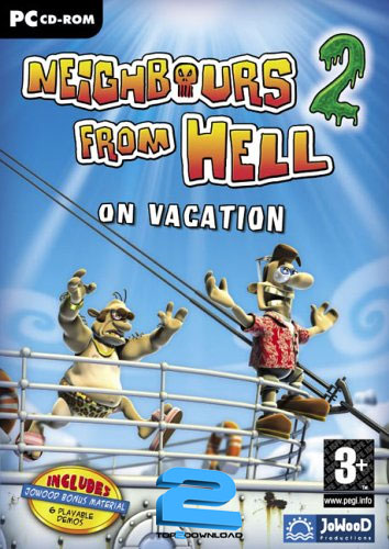 دانلود دوبله فارسی بازی Neighbours From Hell 2 On Vacation | تاپ 2 دانلود