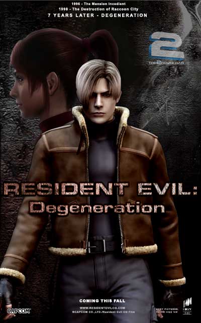 دانلود دوبله فارسی انیمیشن Resident Evil Degeneration | تاپ 2 دانلود
