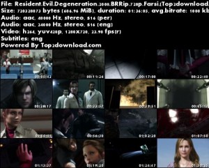 دانلود دوبله فارسی انیمیشن Resident Evil Degeneration | تاپ 2 دانلود