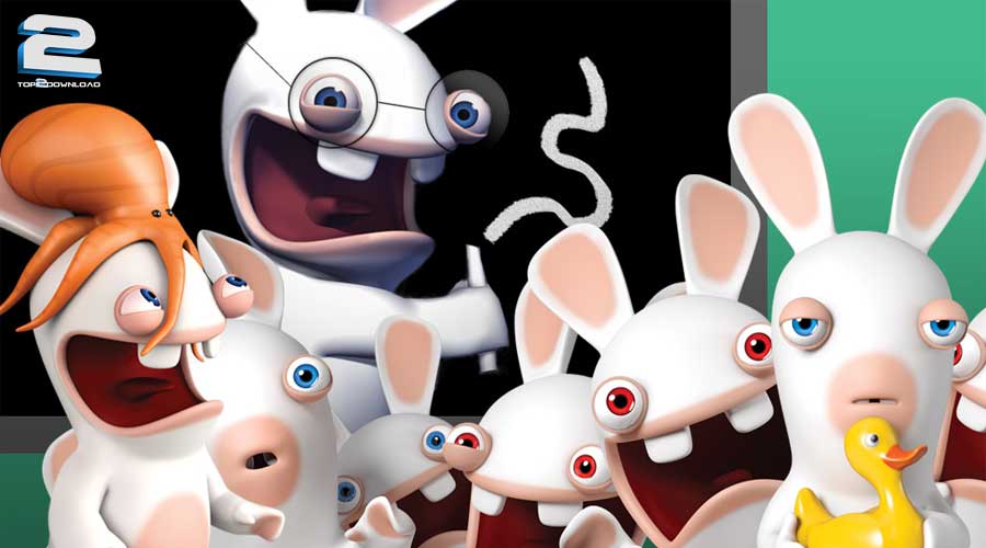 دانلود انیمیشن سریالی حمله خرگوشها – Rabbids Invasion 2013 hd 720p
