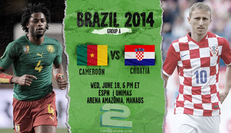 Cameroon vs Croatia World Cup 2014 | تاپ 2 دانلود