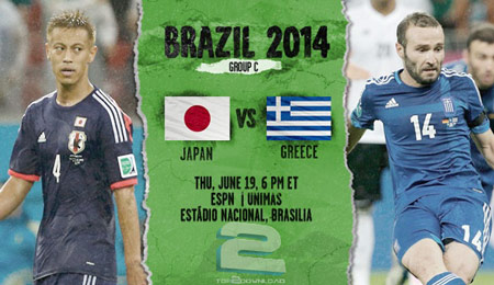 Japan vs Greece World Cup 2014 | تاپ 2 دانلود
