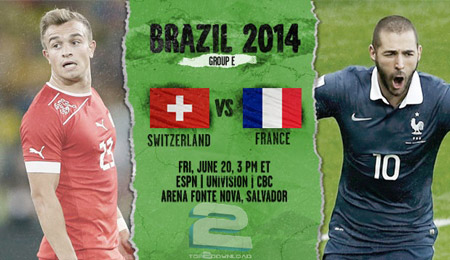Switzerland vs France World Cup 2014 | تاپ 2 دانلود