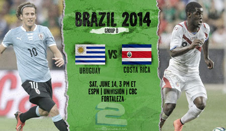 Uruguay vs Costa Rica World Cup 2014 | تاپ 2 دانلود