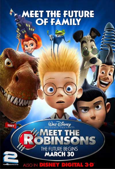 دانلود دوبله فارسی انیمیشن ملاقات با خانواده رابینسون Meet the Robinsons | تاپ 2 دانلود