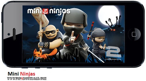 دانلود بازی Mini Ninjas v1.0 برای آیفون