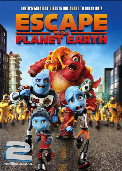 دانلود دوبله فارسی انیمیشن Escape From Planet Earth 2013