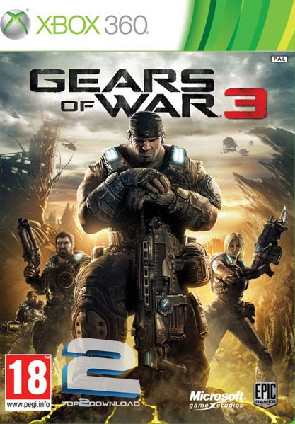 دانلود بازی Gears of War 3 برای XBOX360
