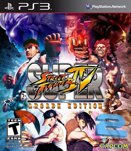 دانلود بازی Super Street Fighter IV Arcade Edition برای PS3