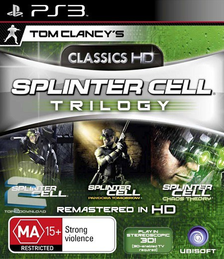 دانلود بازی Tom Clancys Splinter Cell Classic Trilogy HD برای PS3