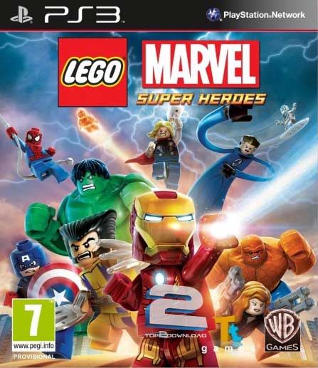 دانلود بازی LEGO Marvel Super Heroes برای PS3