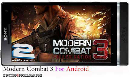 دانلود بازی Modern Combat 3 v1.1.2 برای اندروید