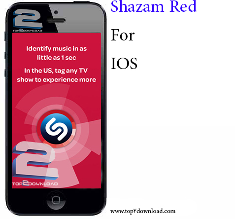دانلود نرم افزار Shazam Red v6.1.0 برای آیفون