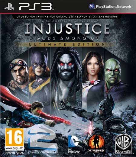 دانلود بازی Injustice Gods Among Us Ultimate Edition برای PS3