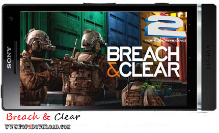 دانلود بازی Breach Clear v1.2 برای اندروید