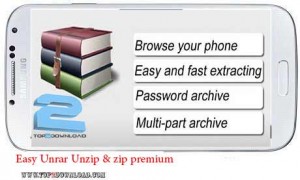 Easy Unrar Unzip zip premium | تاپ 2 دانلود