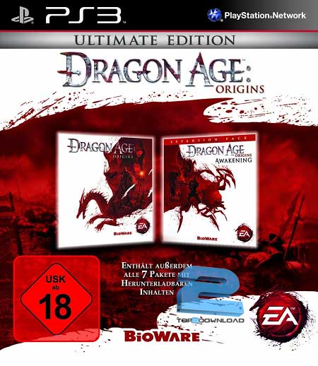 دانلود بازی Dragon Age Origins Ultimate Edition برای PS3