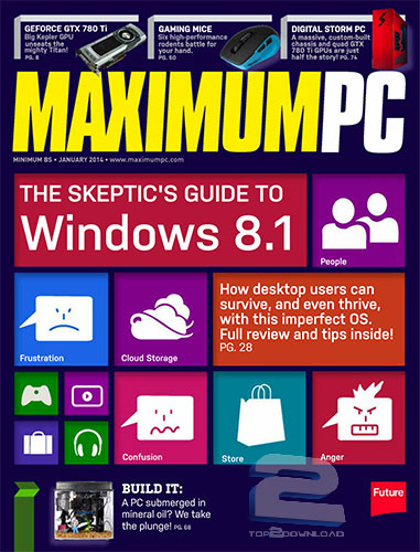 دانلود مجله کامپیوتر Maximum PC شماره January 2014