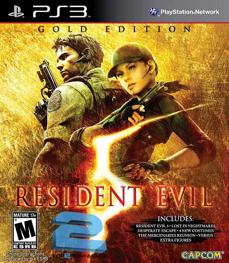 دانلود بازی Resident Evil 5 Gold Edition برای PS3