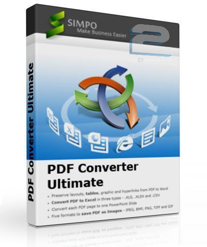دانلود نرم افزار تغییر فرمت PDF Simpo PDF Converter Ultimate 1.5.2.0
