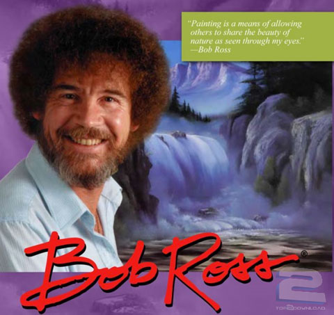 دانلود مجموعه کامل آموزش نقاشی باب راس Bob Ross - The Joy of Painting
