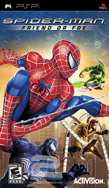 دانلود بازی Spider-Man Friend Or Foe برای PSP