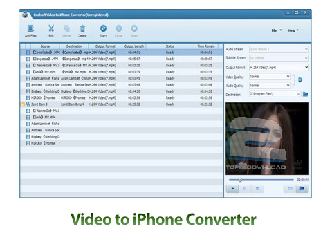 دانلود نرم افزار تبدیل فرمت Video to iPhone Converter 3.6.0.0