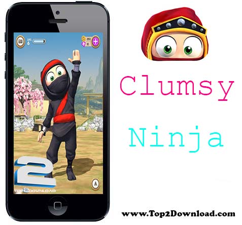 دانلود بازی Clumsy Ninja v1.5.0 برای iOS