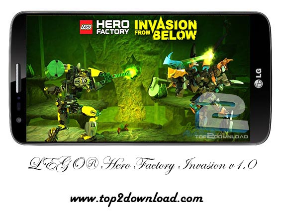 دانلود بازی LEGO® Hero Factory Invasion v1.0 برای اندروید