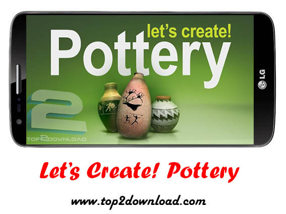 دانلود بازی بینظیر ساخت کوزه Let's Create! Pottery v1.55 برای اندروید
