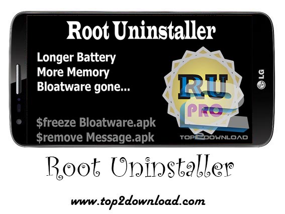 دانلود نرم افزار Root Uninstaller Pro v5.4 برای اندروید