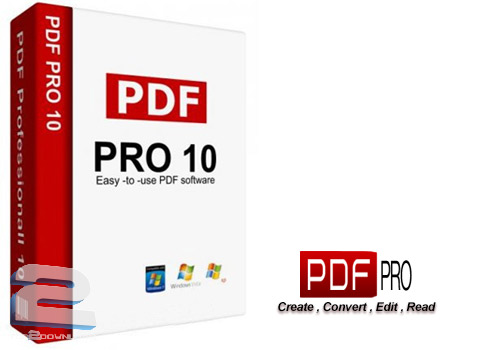 دانلود نرم افزار ویرایش و ساخت فایل های پی دی اف PDF Pro 10.8.0.410
