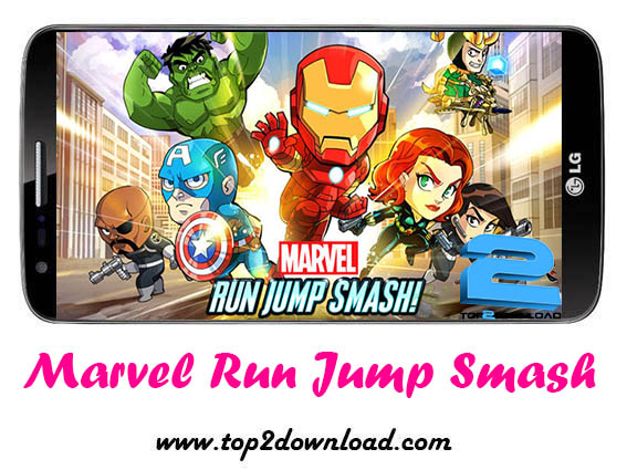 دانلود بازی Marvel Run Jump Smash v1.0.3 برای اندروید