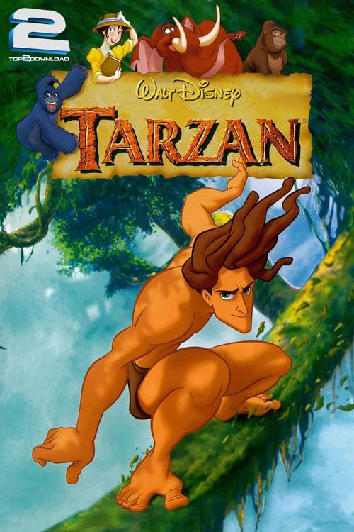 دانلود دوبله فارسی انیمیشن تارزان Tarzan