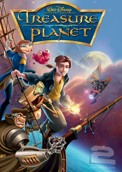 دانلود انیمیشن سیاره گنج Treasure Planet 2002