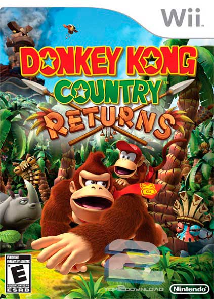 دانلود بازی Donkey Kong Country Returns برای Wii