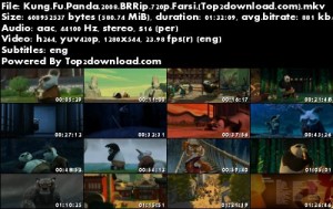 دانلود دوبله فارسی انیمیشن پاندای کونگ فو کار Kung Fu Panda | تاپ 2 دانلود