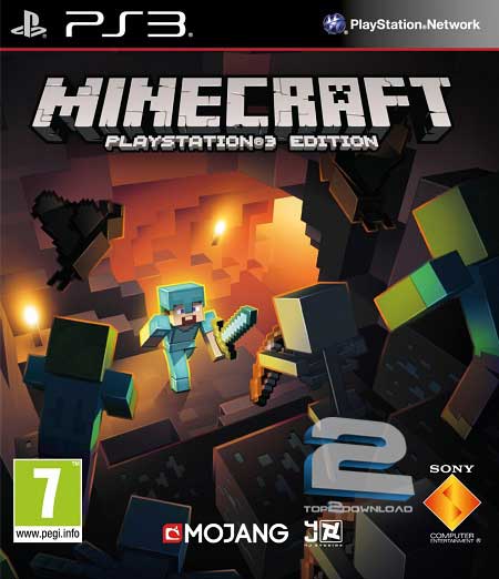 دانلود بازی کم حجم Minecraft PlayStation 3 Edition برای PS3