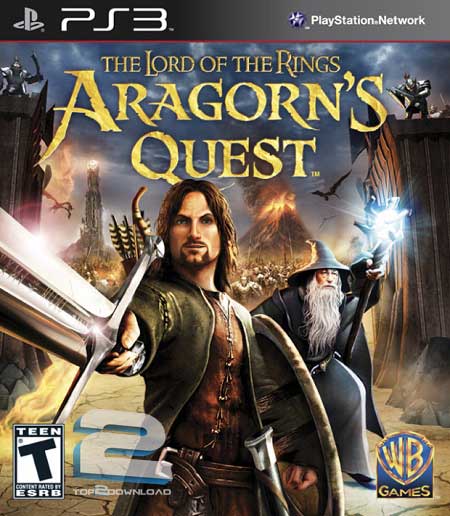 دانلود بازی The Lord of the Rings Aragorns Quest برای PS3