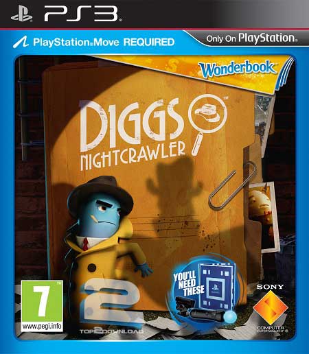 دانلود بازی Wonderbook Diggs Nightcrawler برای PS3