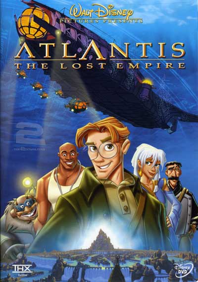 دانلود دوبله فارسی انیمیشن Atlantis The Lost Empire
