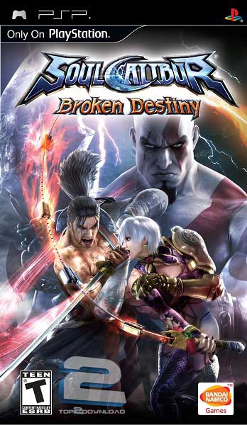 دانلود بازی SoulCalibur Broken Destiny برای PSP