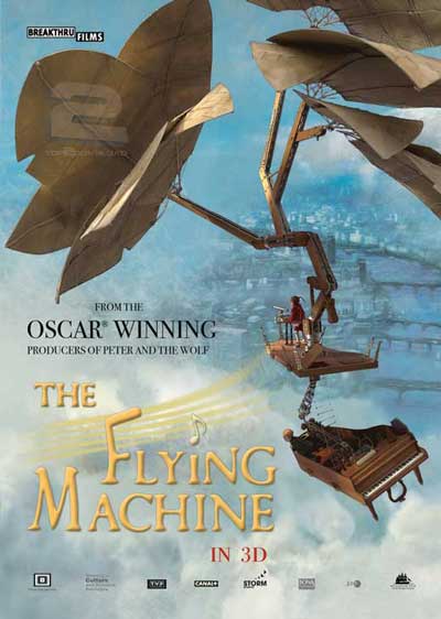 دانلود دوبله فارسی انیمیشن ماشین پرنده The Flying Machine