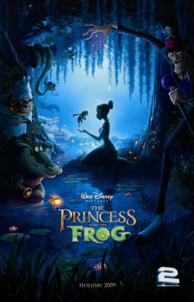 دانلود دوبله فارسی انیمیشن پرنسس و قورباغه The Princess and the Frog