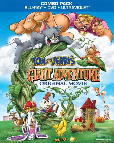 دانلود دوبله فارسی انیمیشن تام و جری Tom and Jerrys Giant Adventure 2013