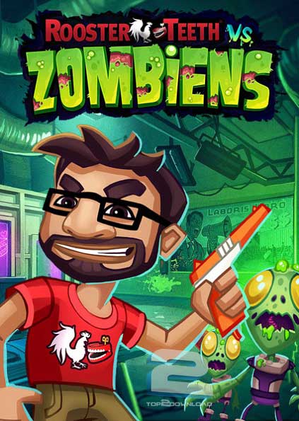 دانلود بازی کم حجم Rooster Teeth vs Zombiens برای PC